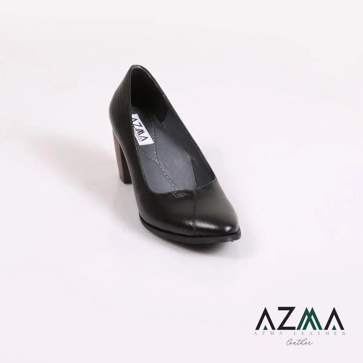 کفش چرمی زنانه کد 037