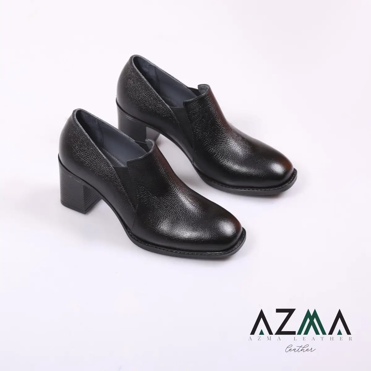 کفش چرمی زنانه کد 1029
