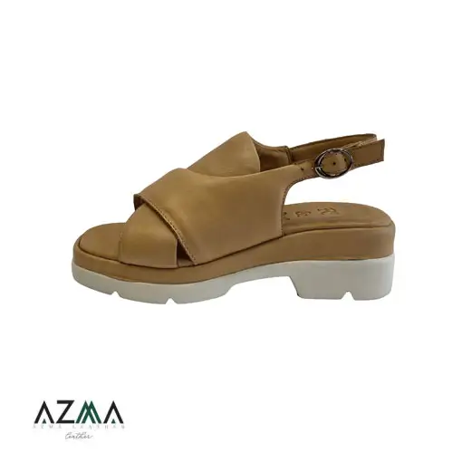 صندل چرمی زنانه کد 2165