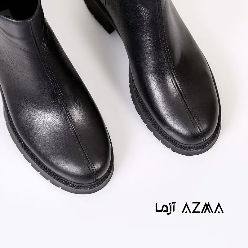 بوت چرمی زنانه کد 1237