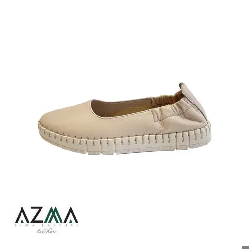 کفش چرمی زنانه کد دیلی 045