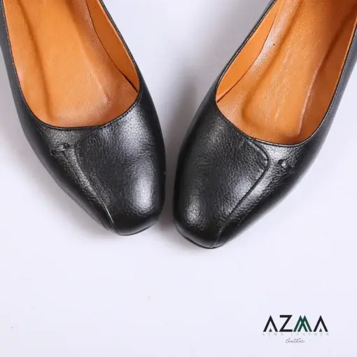 کفش چرمی زنانه کد 10