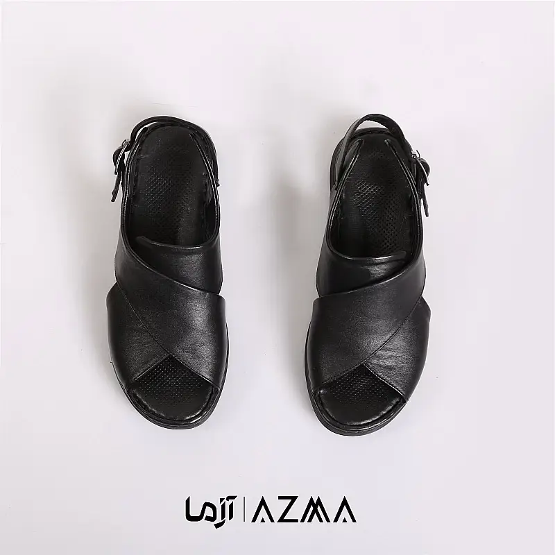 صندل چرمی زنانه ملیس