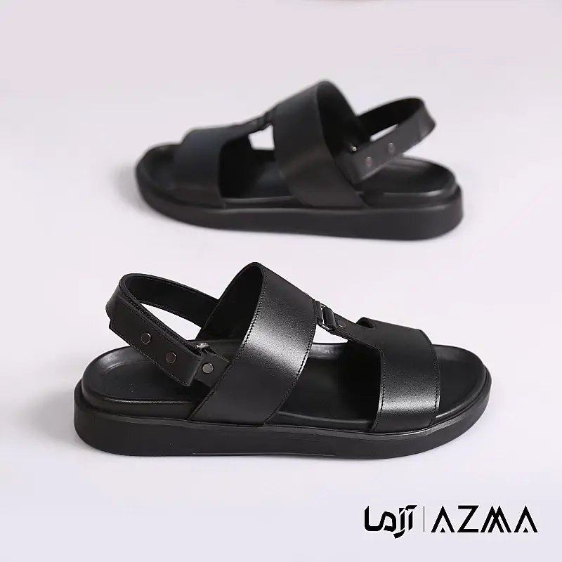 صندل چرمی مردانه کد 327