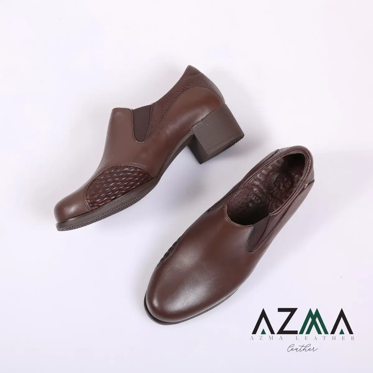 کفش زنانه چرمی کد 2385