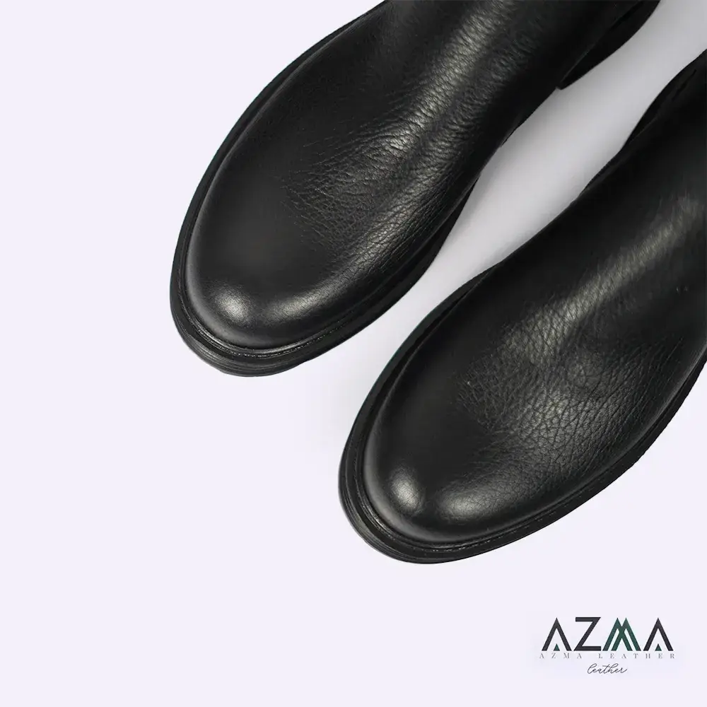 بوت چرمی مردانه کد 70991
