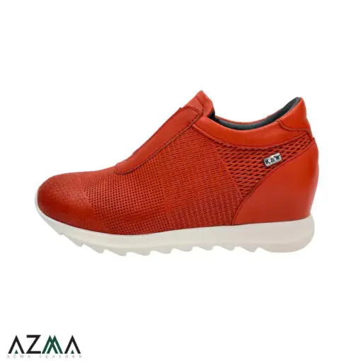 کفش چرمی زنانه کد 752