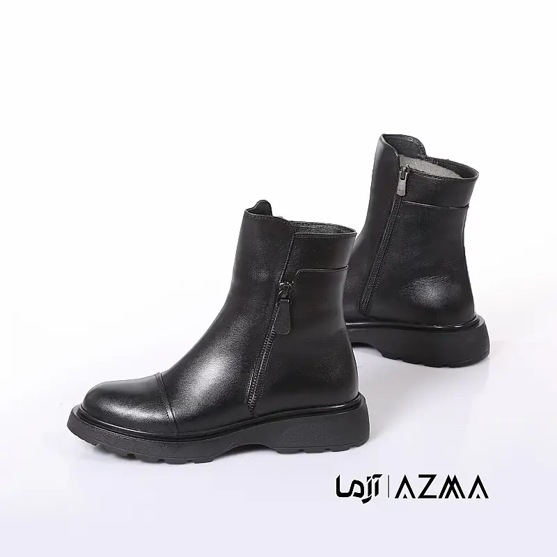 بوت چرمی زنانه کد 1180