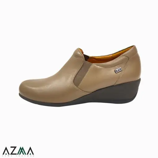 کفش چرمی زنانه کد 648