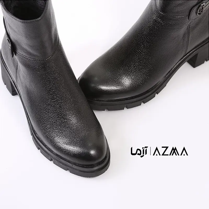 بوت چرمی زنانه کد 1235
