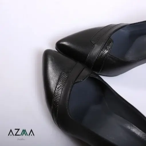 کفش چرمی زنانه کد 7