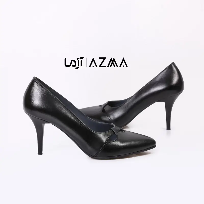 کفش چرمی زنانه کد 862
