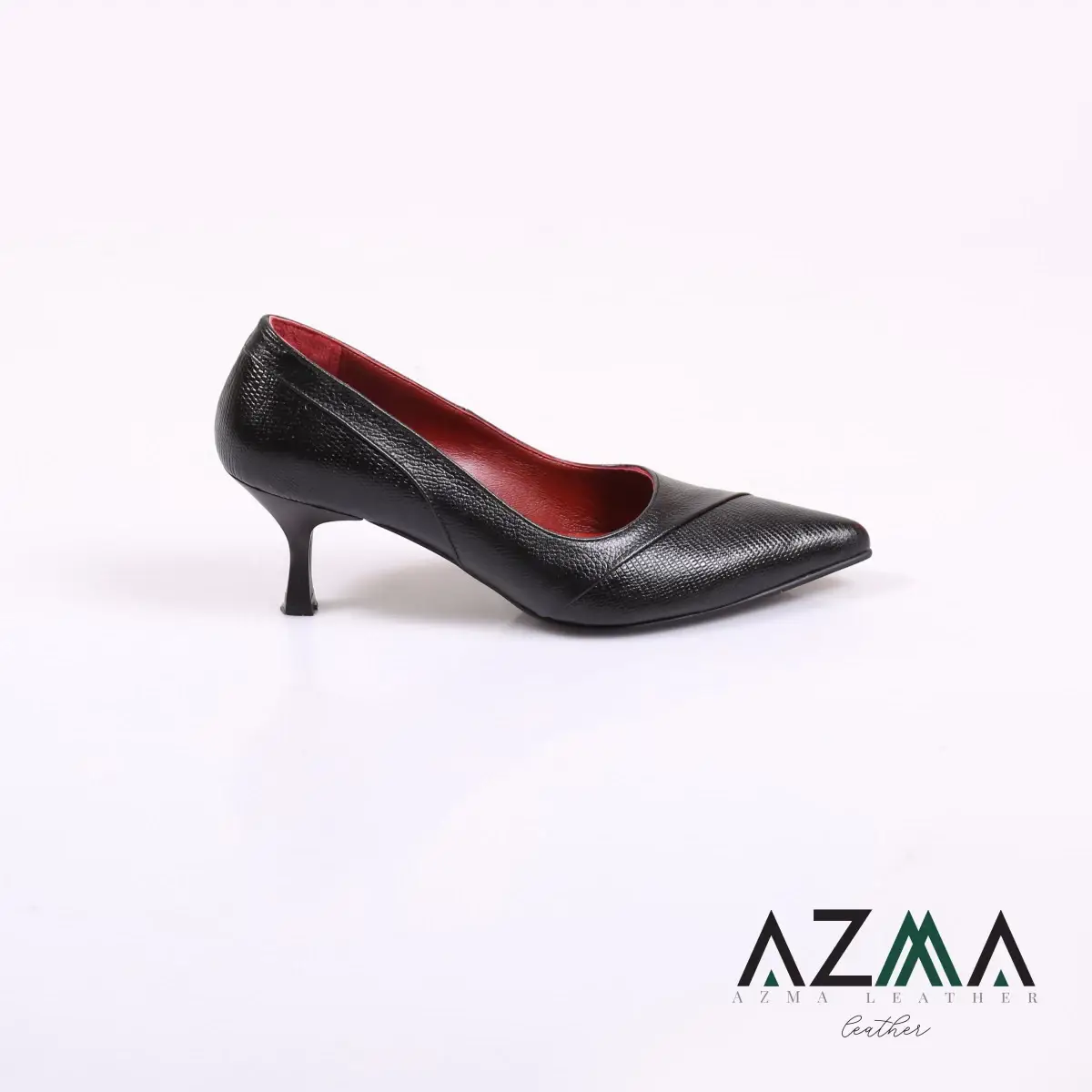 کفش چرمی زنانه کد 09