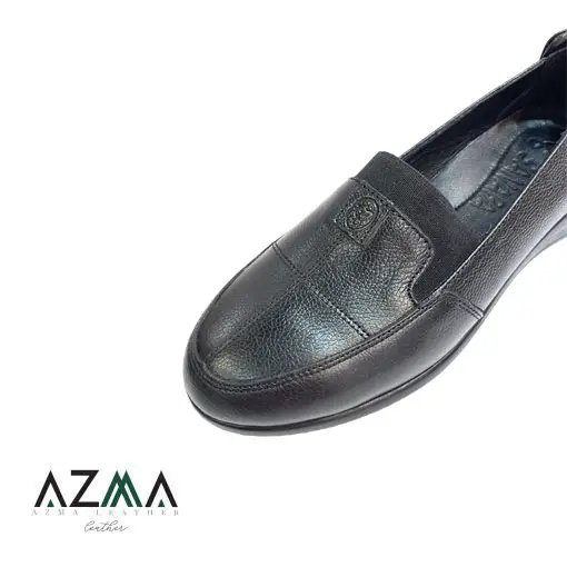 کفش چرمی زنانه کد 02 دیلی