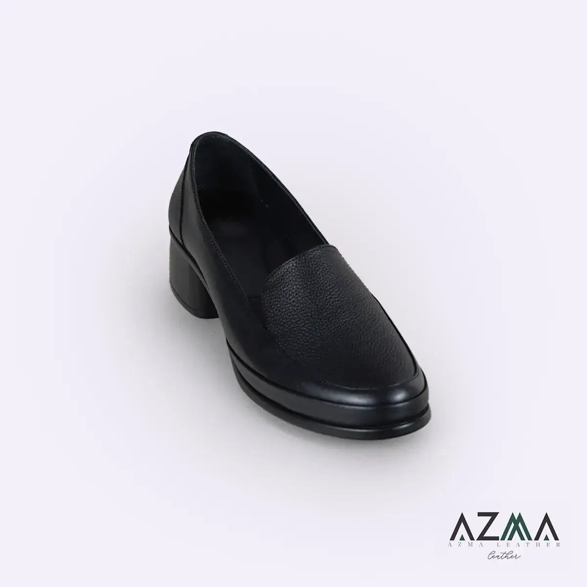 کفش چرمی زنانه کد 710