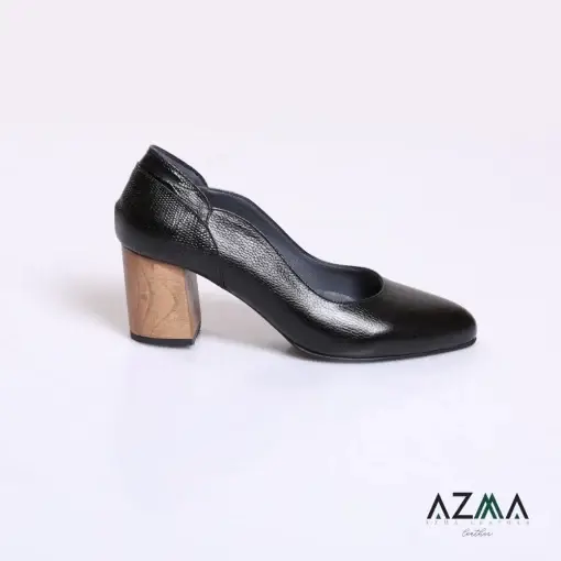 کفش چرمی زنانه کد 112