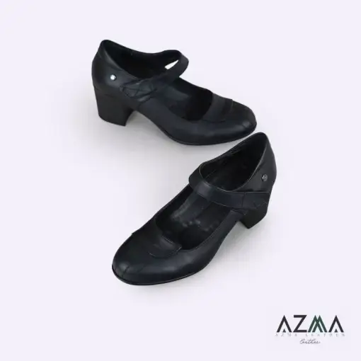 کفش چرمی زنانه کد 2345