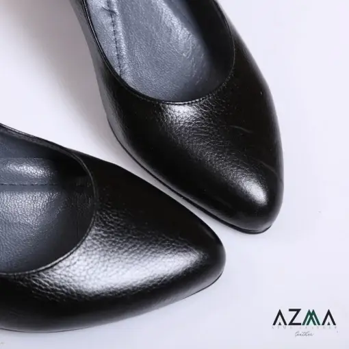 کفش چرمی زنانه کد 112