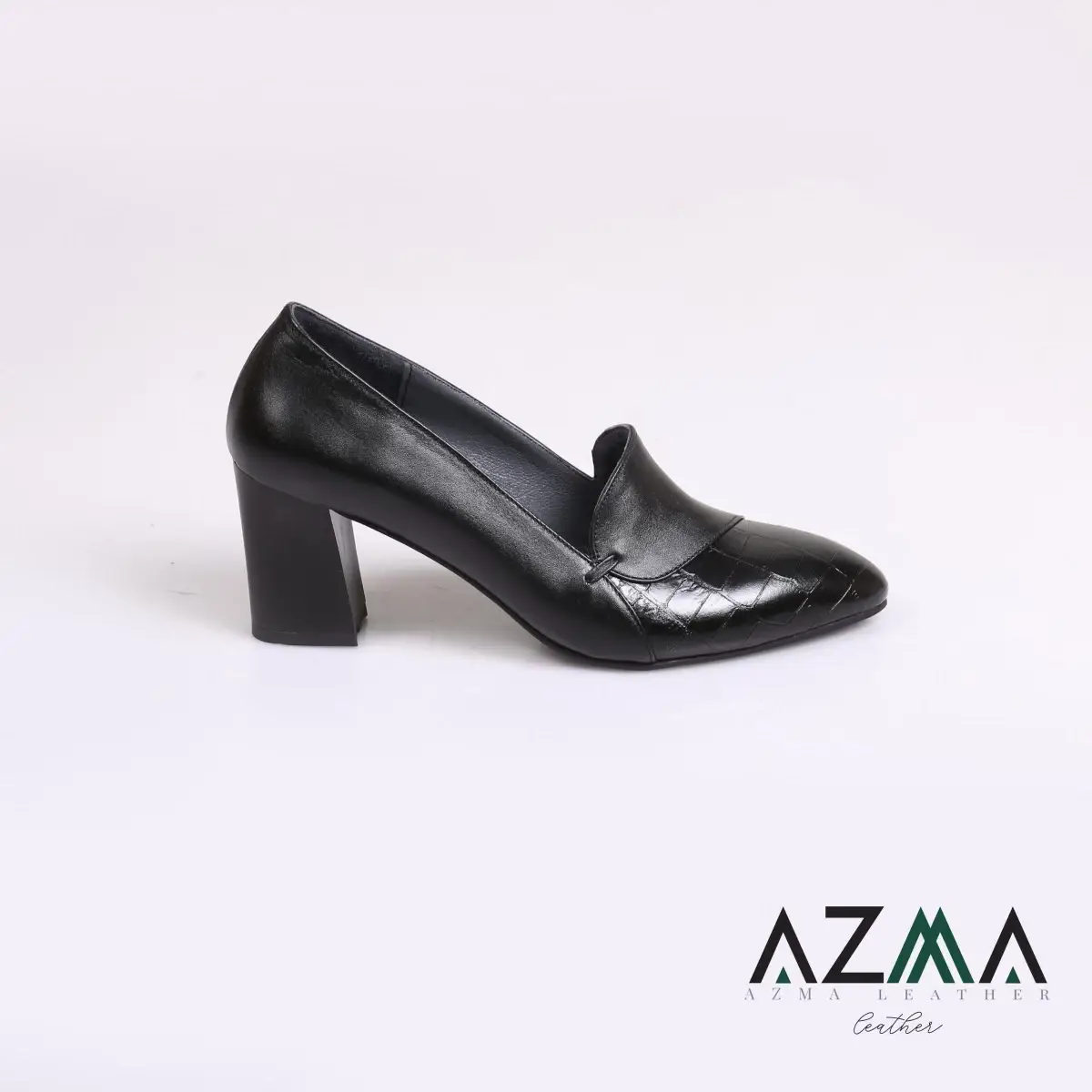 کفش چرمی زنانه کد 19