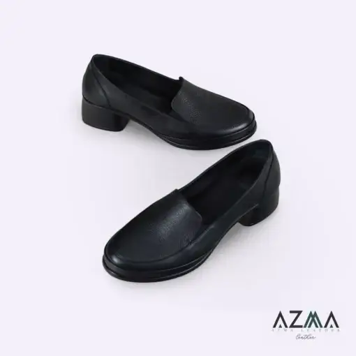 کفش چرمی زنانه کد 710