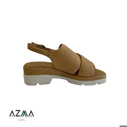 صندل چرمی زنانه کد 2165