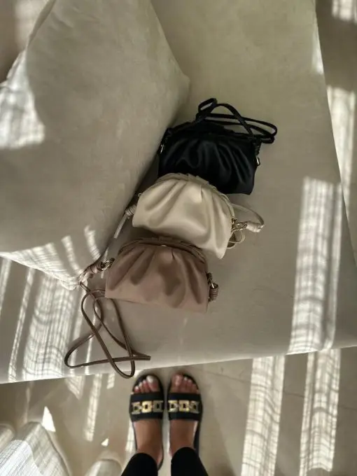 کیف چرمی زنانه مدل صدف