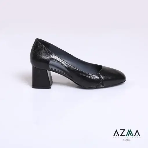 کفش چرمی زنانه کد 735
