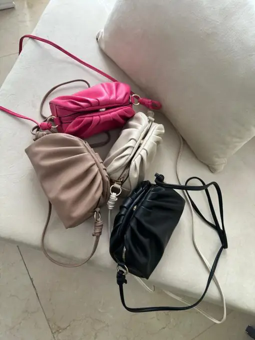 کیف چرمی زنانه مدل صدف