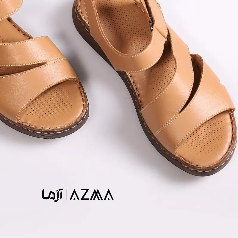 صندل چرمی زنانه مدل بنیتا