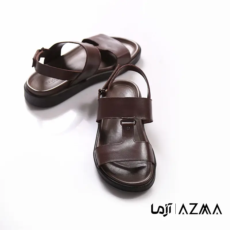 صندل چرمی مردانه کد 327