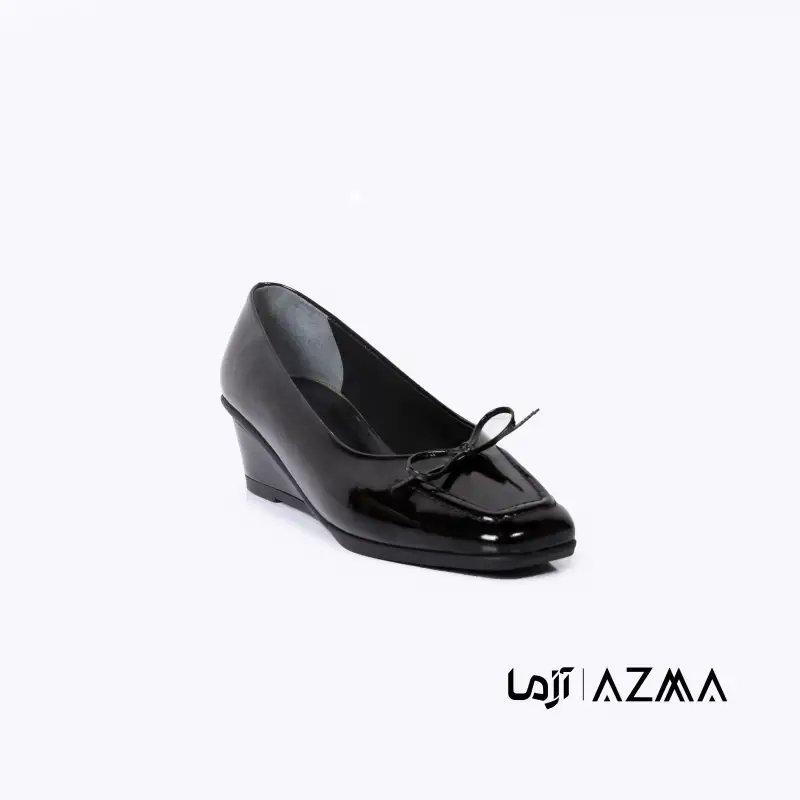کفش چرمی زنانه کد 1760