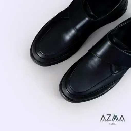 کفش چرمی زنانه کد 741