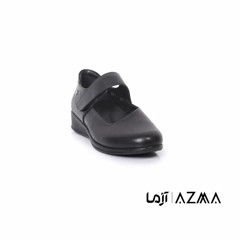 کفش چرمی زنانه کد 2573