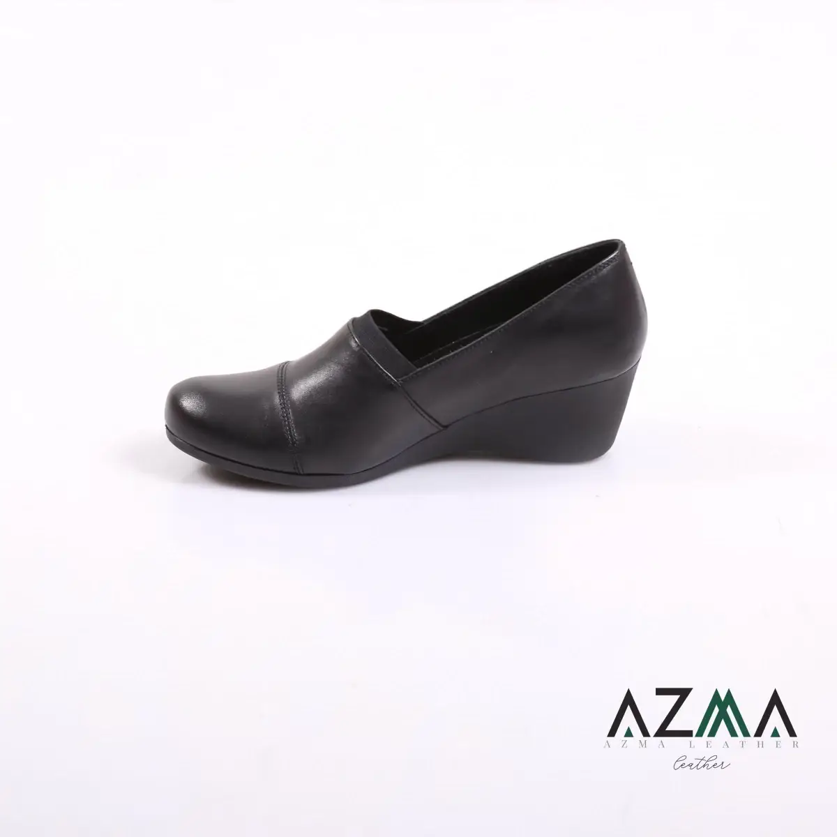 کفش چرمی زنانه کد 2391