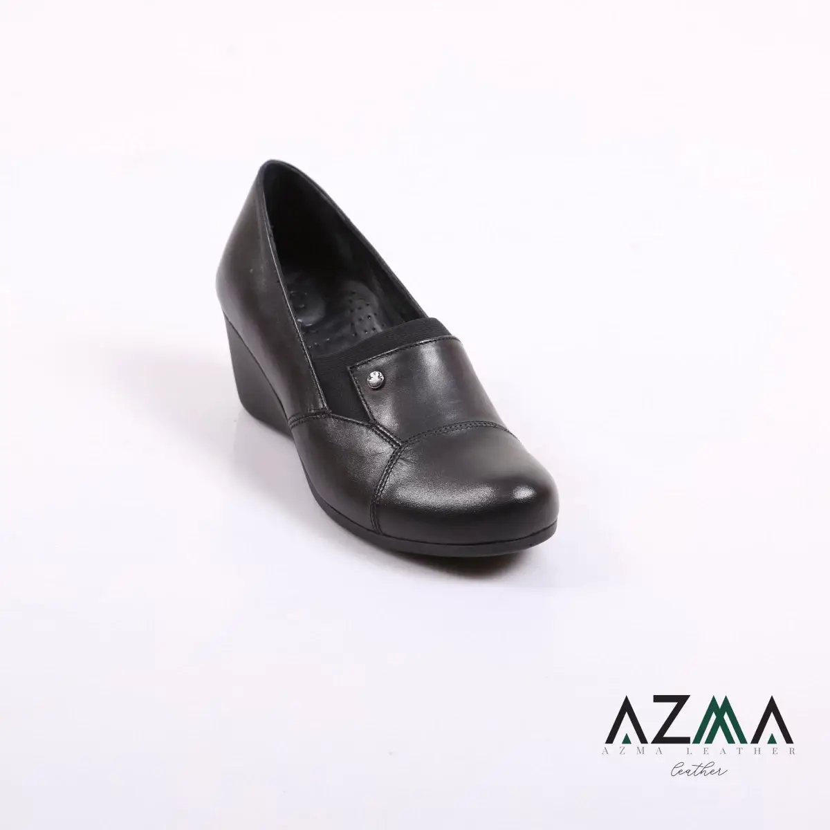کفش چرمی زنانه کد 2391