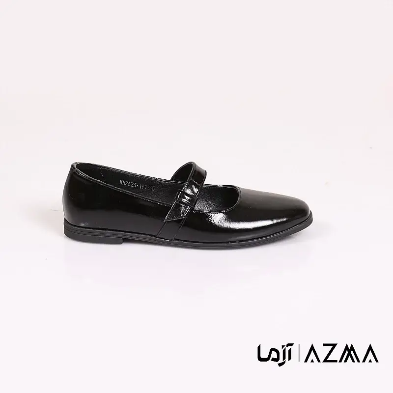 کفش چرمی زنانه کد 1191