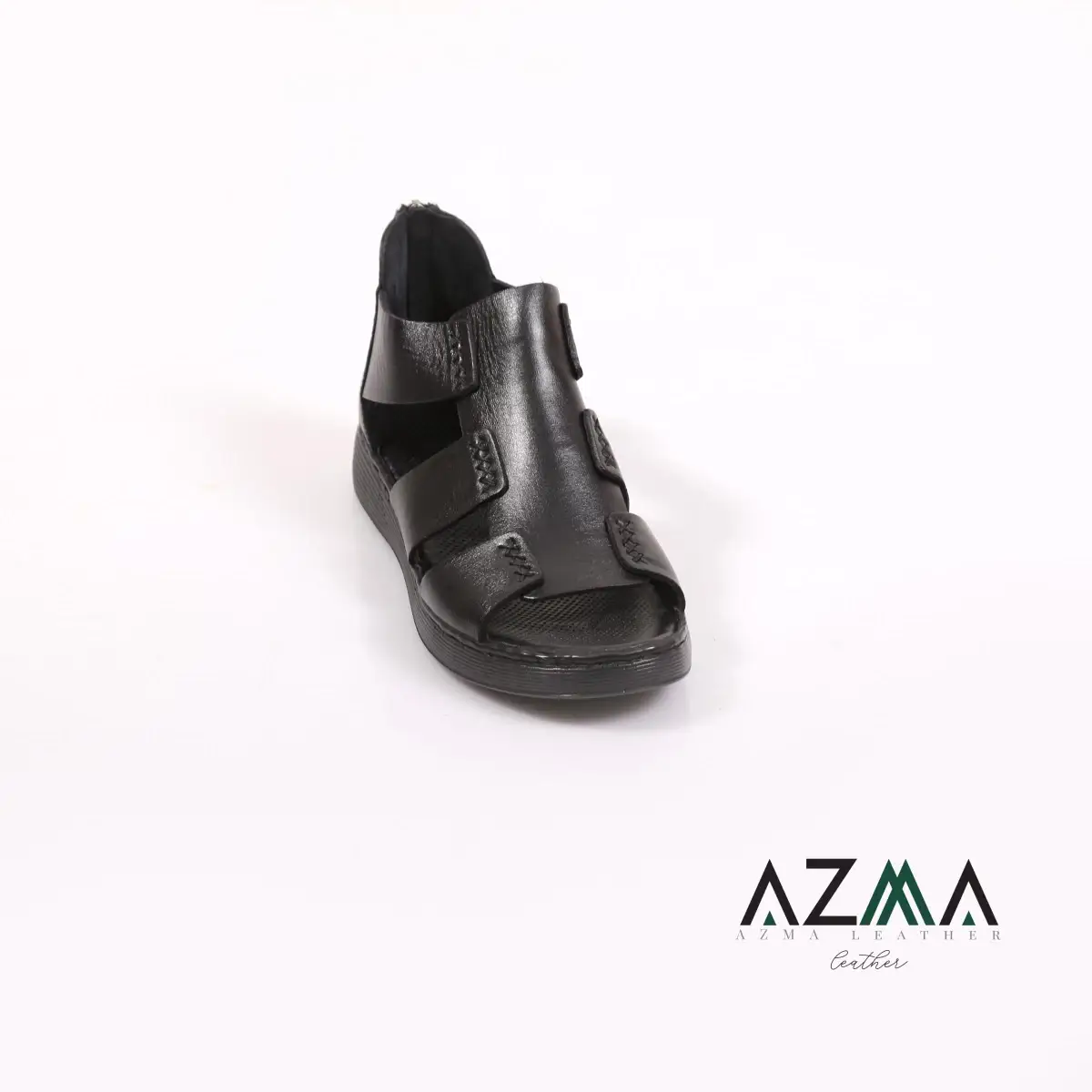 صندل چرمی زنانه مدل رومی