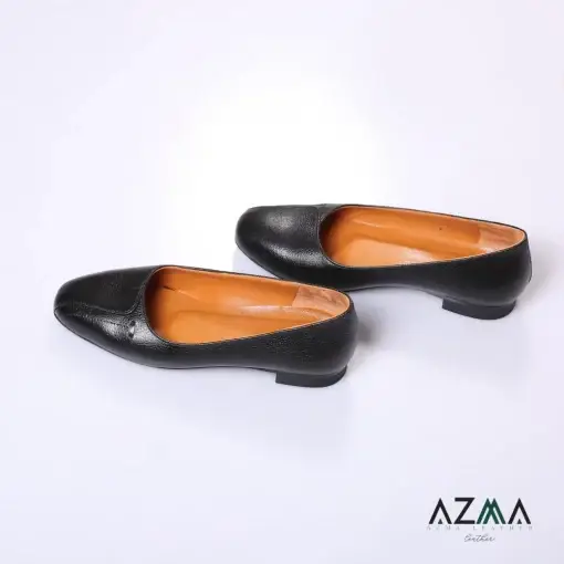 کفش چرمی زنانه کد 10