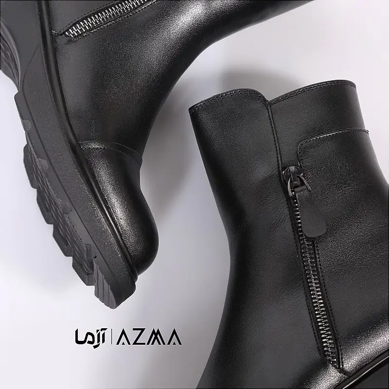 بوت چرمی زنانه کد 1180