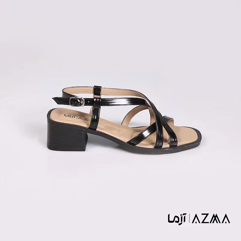 صندل چرمی زنانه کد 158