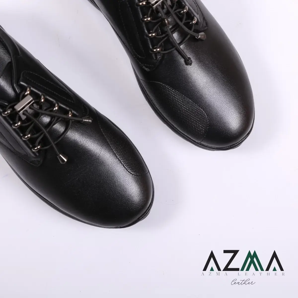 کفش چرمی زنانه کد 743
