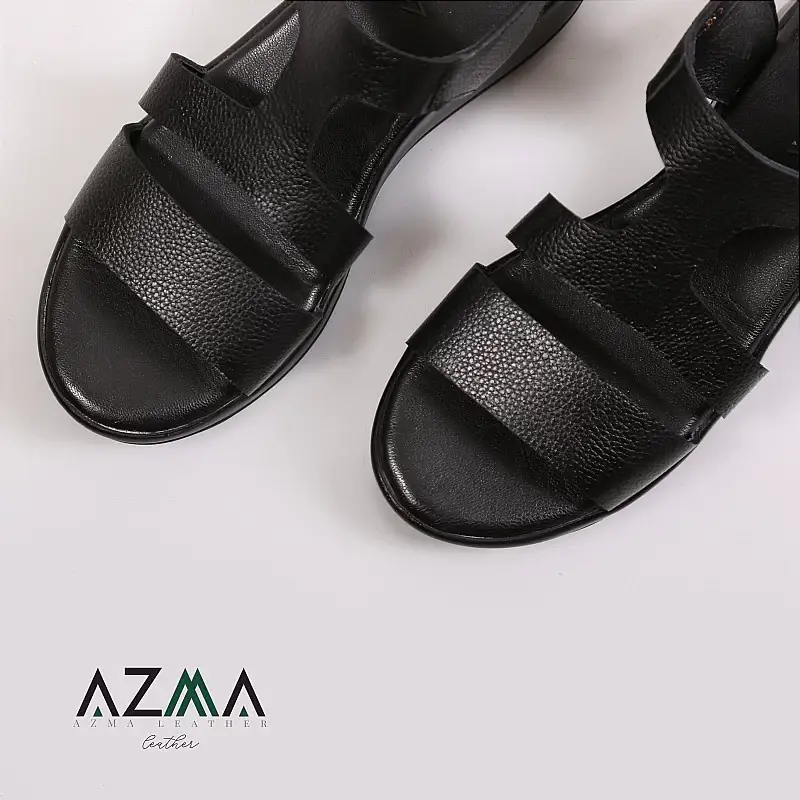 صندل چرمی زنانه کد 380