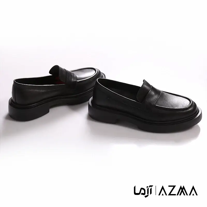 کفش چرمی زنانه کد 2363