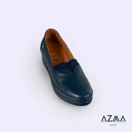 کفش چرمی زنانه کد 2208