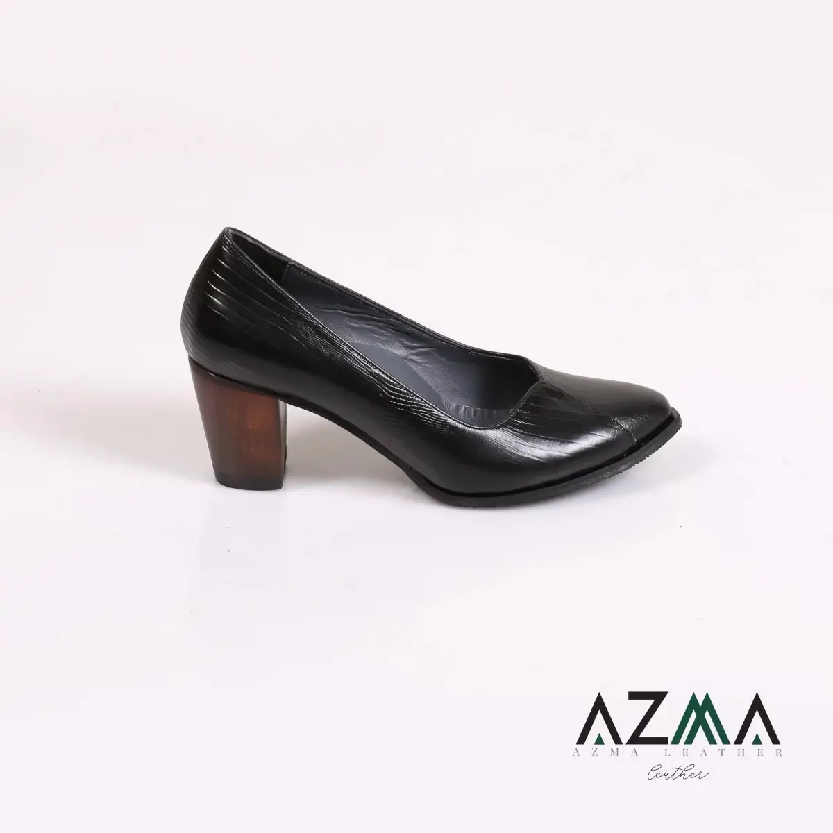 کفش چرمی زنانه کد 037