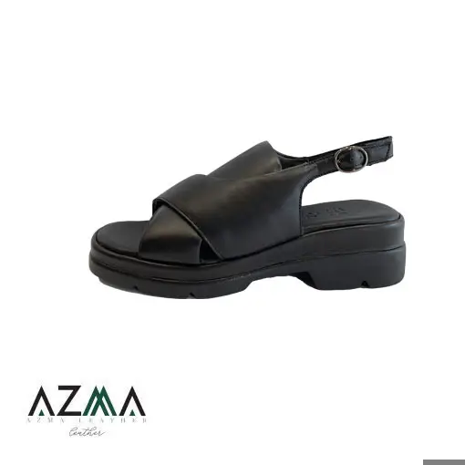 صندل چرمی زنانه کد 2165