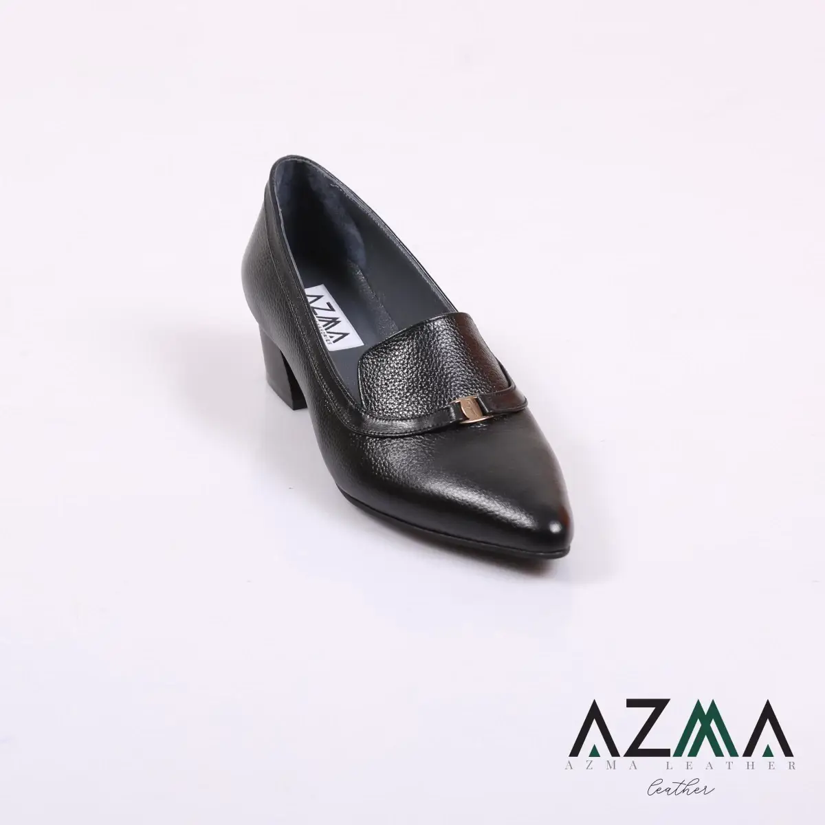 کفش چرمی زنانه کد 16