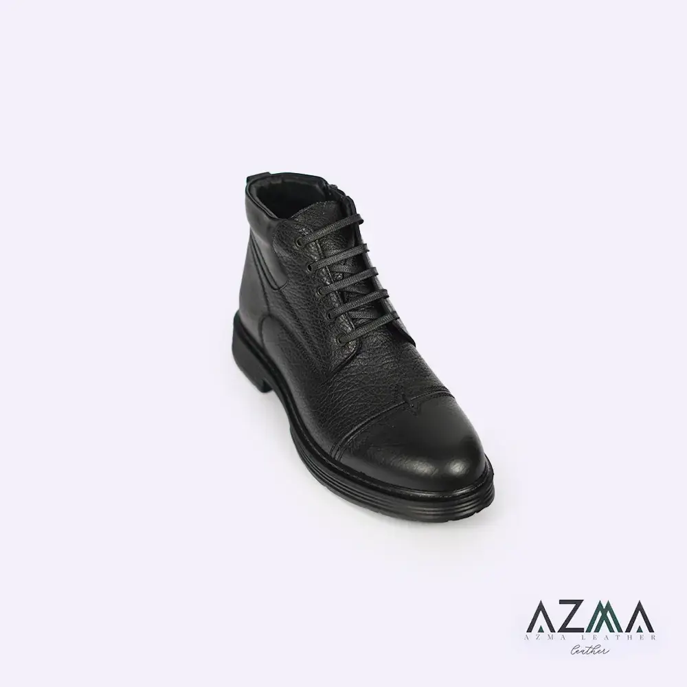 بوت چرمی مردانه کد 70992