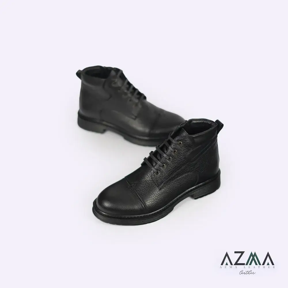 بوت چرمی مردانه کد 70992