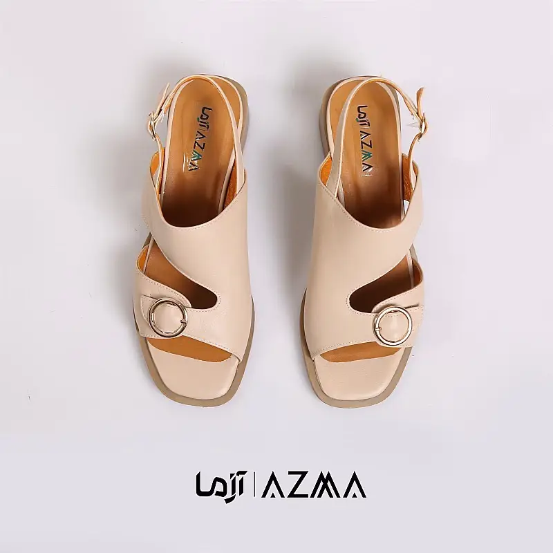 صندل چرمی زنانه کد 760